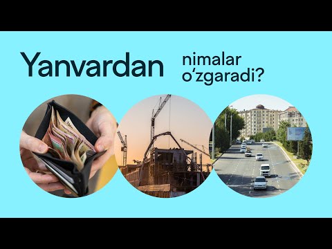 O‘zbekistonda 2026-yildan nimalar o‘zgaradi?