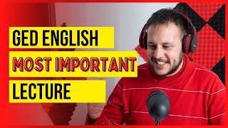 The #1 MOST IMPORTANT GED ENGLISH Lesson Extended Response - GED RLA Video