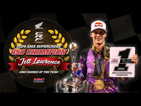 Jett Lawrence 2024 Supercross Champion 