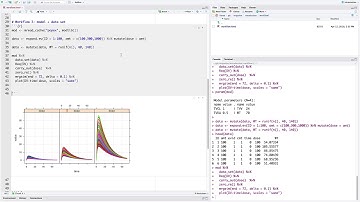 mrgsolve workflow 3: model + data set