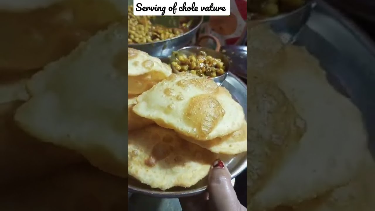  Serving of chole Bhature  HomeMade  Paneer chole   full screen Whatsapp status for Foodies CBLov