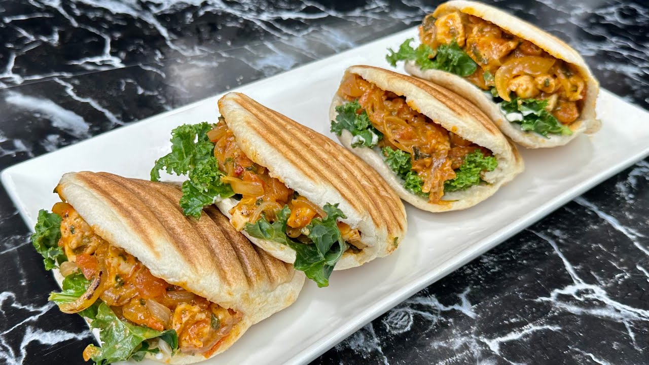 Ils sont à tomber ces petits pains panini farcis EXPRESS ⏱ 1 seul temps de repos 😳