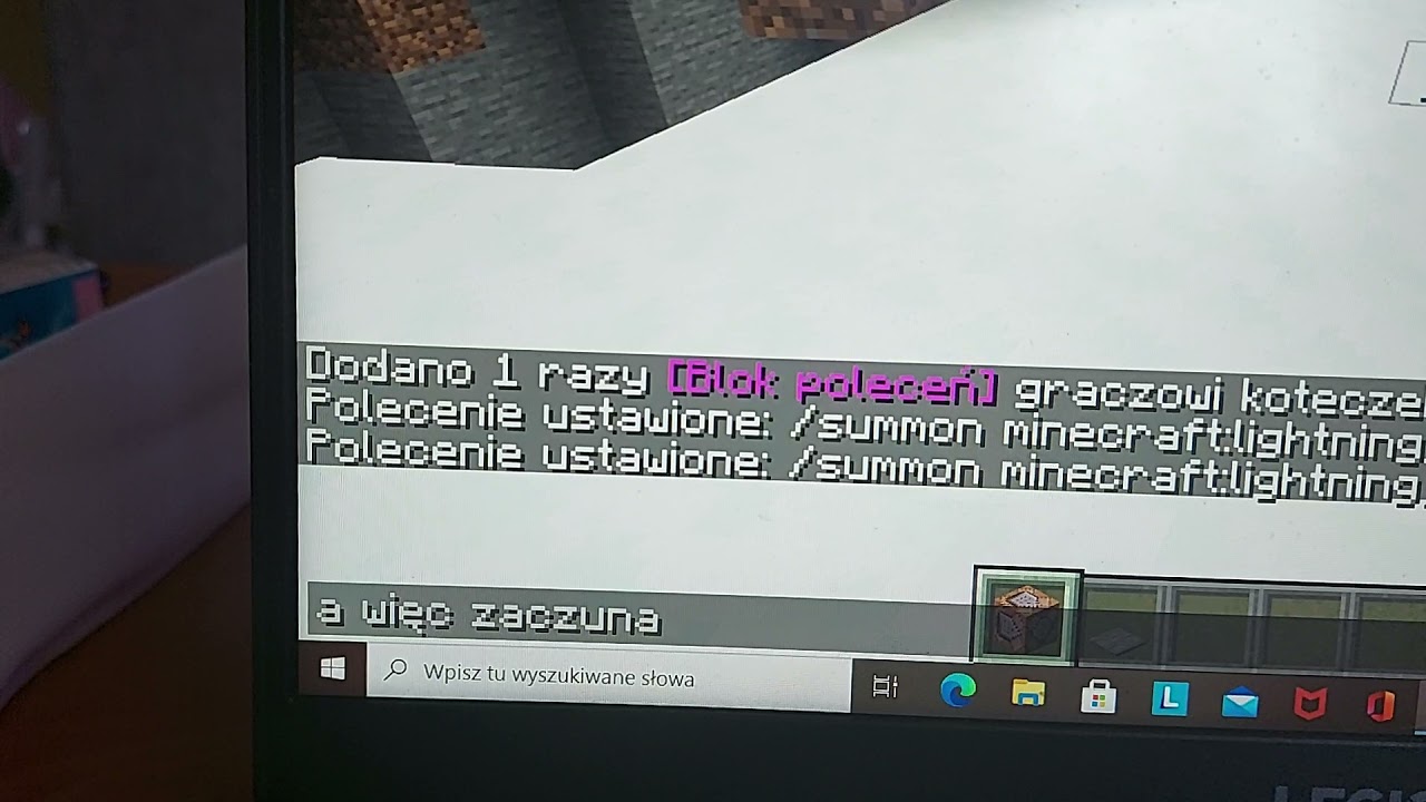 Jaka Jest Komenda Na Piorun W Minecraft poradnik jak zdobyć pioruny w minecraft - YouTube