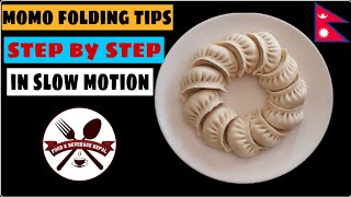 म:म बनाउने तरिका momo [dumpling] folding/wrap tips | 3 ways to wrap | How to wrap/fold momo part3