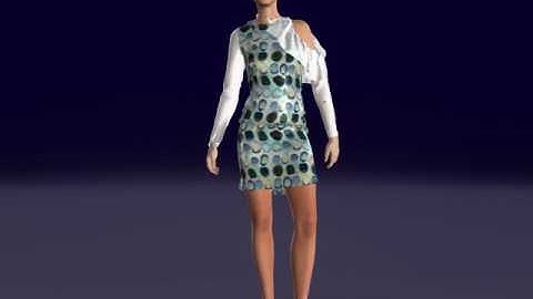 Design outcome of Optitex CAD sesson