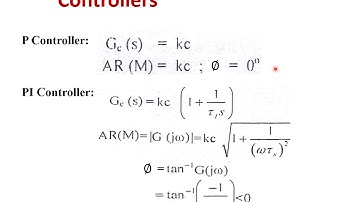 Frequency Response (Part 1) - Process Control KIL3004