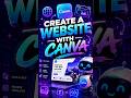 How to Create a Website with Canva