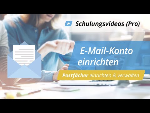 Schulungsvideo: Pro - E-Mail Konto einrichten | onOffice