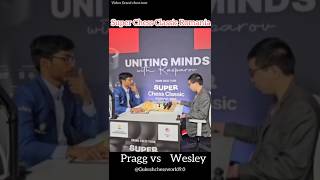 # pragg vs Wesley super classic chess #chesslife #chessislife #tournament#grandchesstour gukesh d