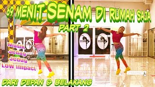 Senam aerobik untuk di rumah bersama fesya sahara | Aerobic low impact part 2