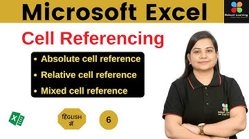 CELL REFERENCING | RELATIVE, ABSOLUTE, MIXED CELL REFERENCE IN EXCEL | MS EXCEL TUTORIALS | MS EXCEL