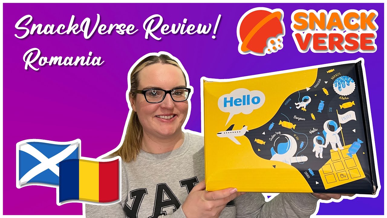 Snack Verse Review | Romanian Snacks! 🇷🇴 🏴󠁧󠁢󠁳󠁣󠁴󠁿 | September 2023