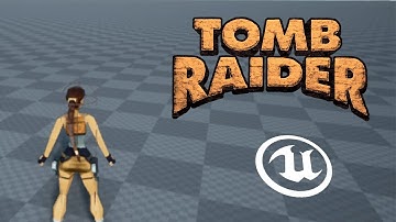 Tomb Raider PSX in Unreal Engine / Lara Classic Turn In Place - Part #3
