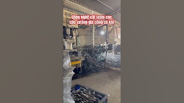 Công nghệ cắt laser cnc cho xưởng gia công cơ khí