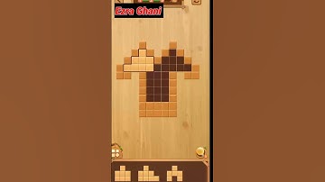 Tetris Animation 😁 game WOOD PUZZLE #3 #tetris #animation #game #shorts #coffindance #woodpuzzle