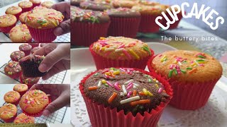 Resepi Asas Kek Cawan - Vanila, Oren \u0026 Coklat | Basic Cupcakes Recipes (Vanilla, Orange \u0026 Chocolate}