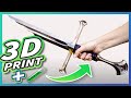 Electroplating 3d prints  swords tutorial 1