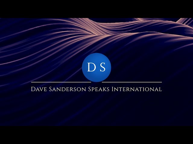 Dave Sanderson Speaker Reel 2022