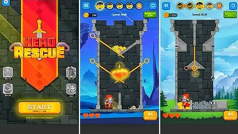 HerO RescuE - GameplaY WalkthrougH ParT 01 - LeveL: 01-20