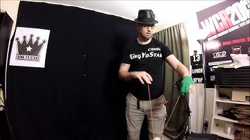 Offstring Yoyo Tutorial   Over the Shoulder Palm Grind Bind