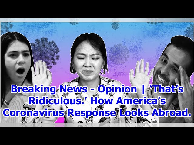 Video -'That's Ridiculous.' How America's Coronavirus Response ...