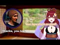 JP/EN bilingual VTuber learns about the "Nihongo jōzu" meme