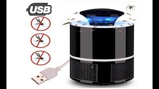 USB Mosquito Killer - Lamp Does it work? Full test and UV check