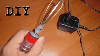 Лайфхак Как сделать мини миксер DIY HOW TO MAKE MINI MIXER lifehack