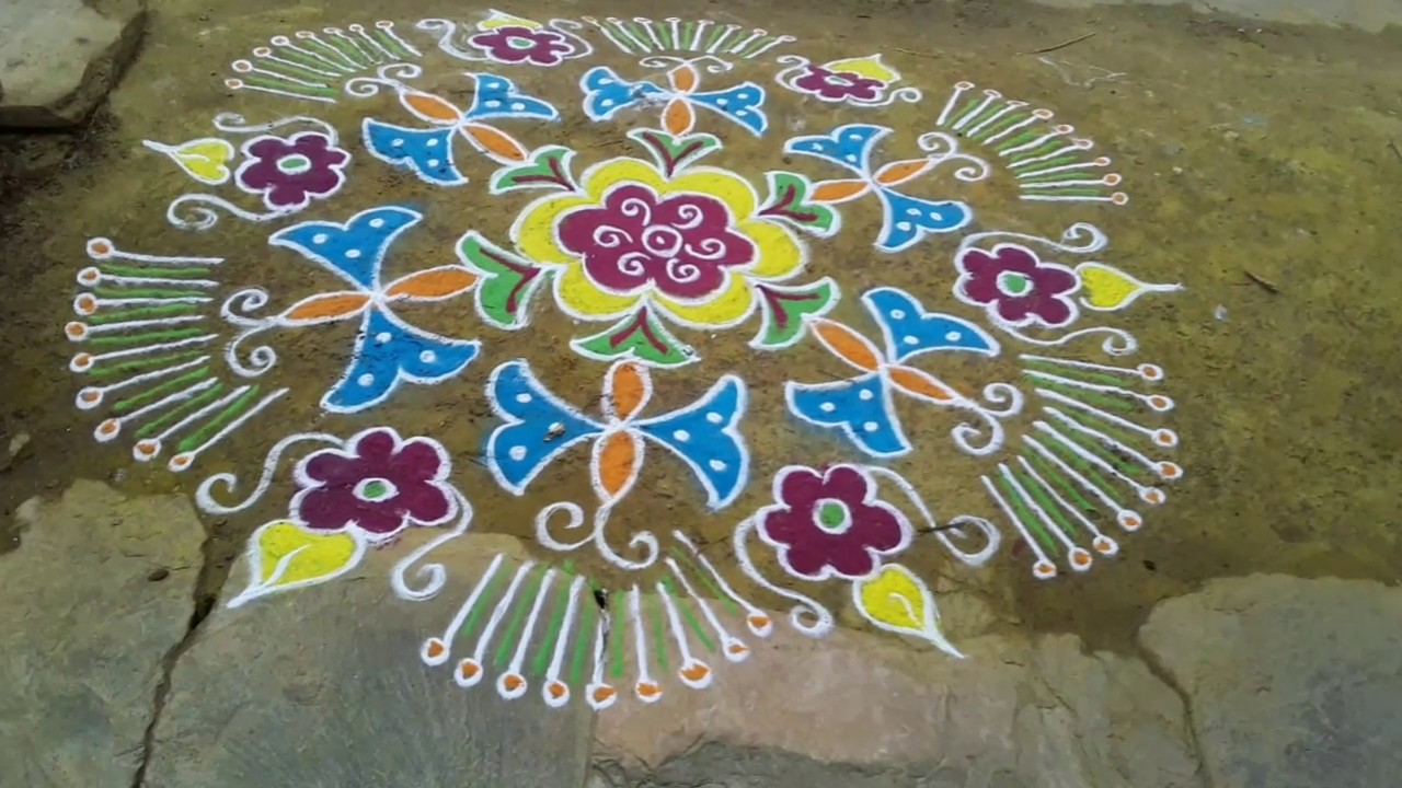 Sankranti Muggulu latest 2020 Muggulu rangoli Designs muggulu rangoli 