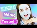 Carbonated Bubble Clay Mask Tested !