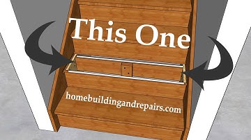 Stair Step Removal And Replacement Tutorial For Slotted, Dado or Housed Stringers