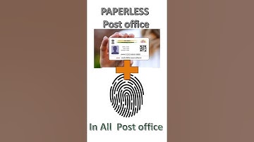 eKYC in post office #postaldost