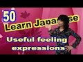 Japanese Lesson: How to express your feelings!