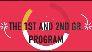 1st and 2nd Grade Program