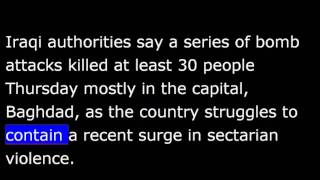 VOA News for 31 May 2013 - 20130531