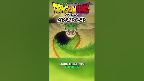 Shenron does not TRUST || Dragon Ball Daima Abridged #dragonballdaima #dragonballz #abridged