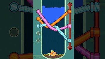 Save the fish game pull the pin fish rescue mobile game walkthrough// fish game 7177