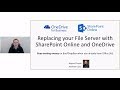 [Demo Heavy] Replace your file server with SharePoint Online and OneDrive 2018