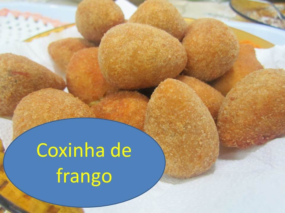 COXINHA DE FRANGO DA VÓ LURDES