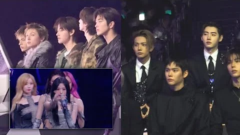 Idols' reactions to BABYMONSTER Performance at the 2025 MAMA Awards in Hongkong
