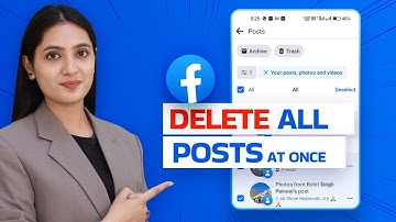 How To Delete All Posts On Facebook At Once | Remove All Facebook Post in One Click