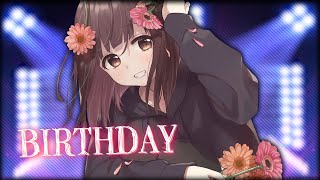 Nightcore | BIRTHDAY『lyric video』