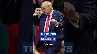 White House shares video featuring Stephen Colbert, Trump