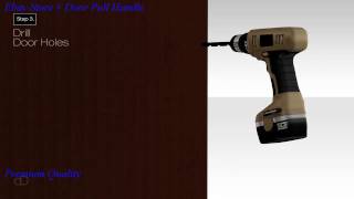 Entry Door Pull Handle Installation Instructions .