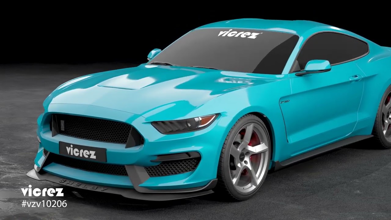 Vicrez Vinyl Car Wrap Film vzv10206 Gloss Light Blue