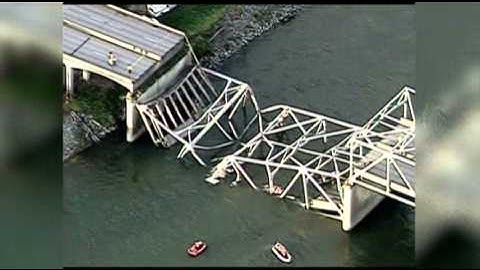 Raw Video: Washington State Bridge Collapse