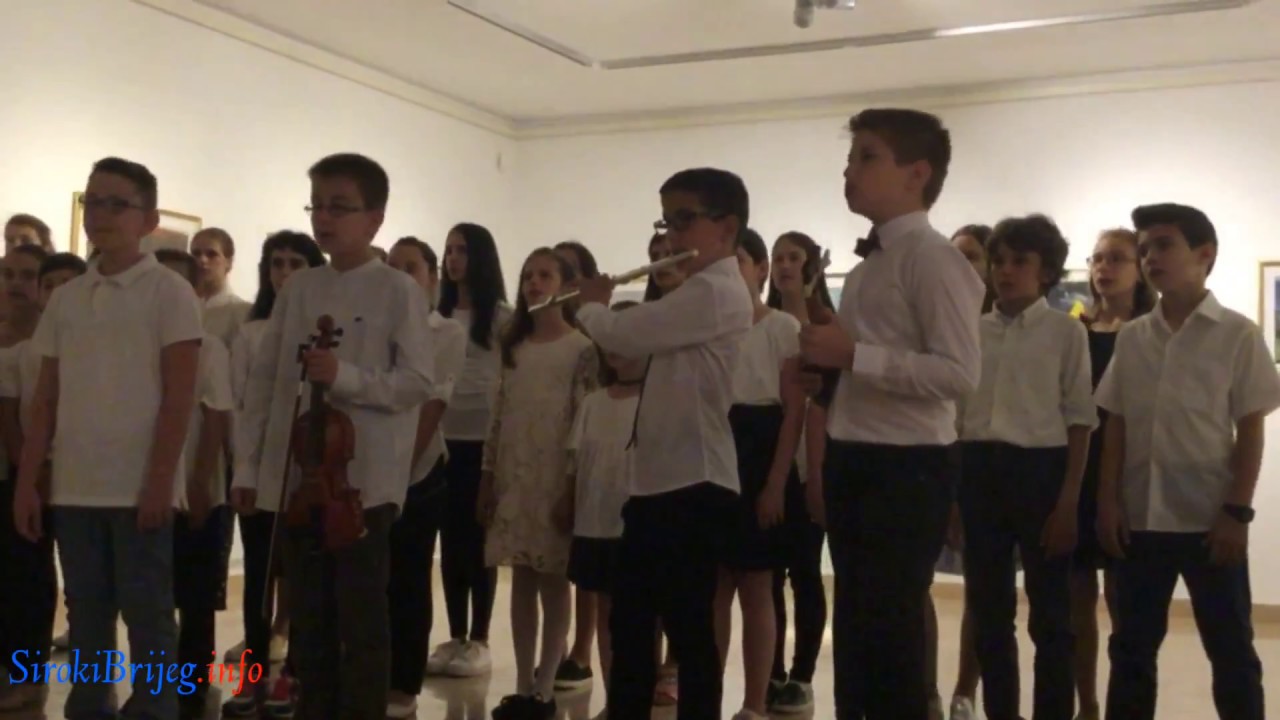 Glazbena škola Široki Brijeg - Završni koncert 2017.