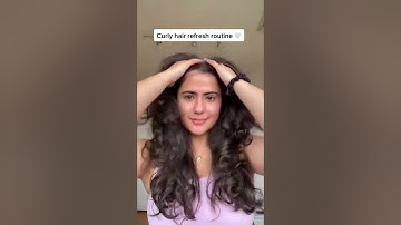 Curly hair refresh routine | Victoria Gabriela