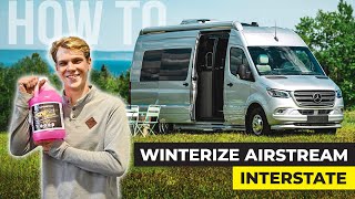 DO THIS BEFORE IT'S TOO LATE! | How To Winterize Your Airstream Interstate Motorhome