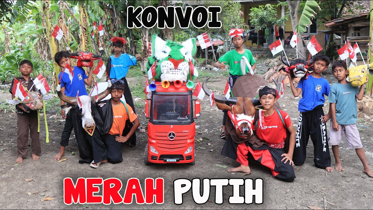 #part2 KONVOI KEMERDEKAAN BANTENGAN  BARONGAN MEMERIAHKAN HUT RI KE-80